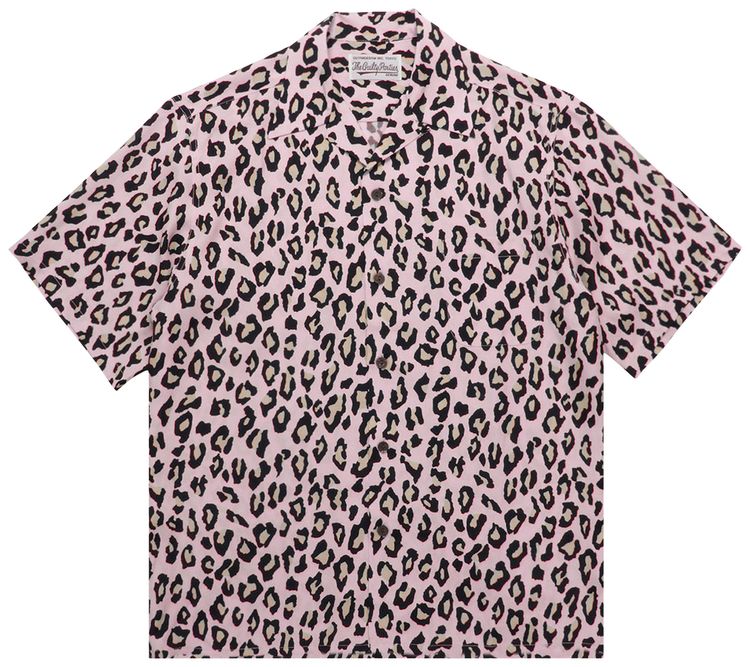 Wacko Maria Short Sleeve Hawaiian Shirt Type 2 Pink