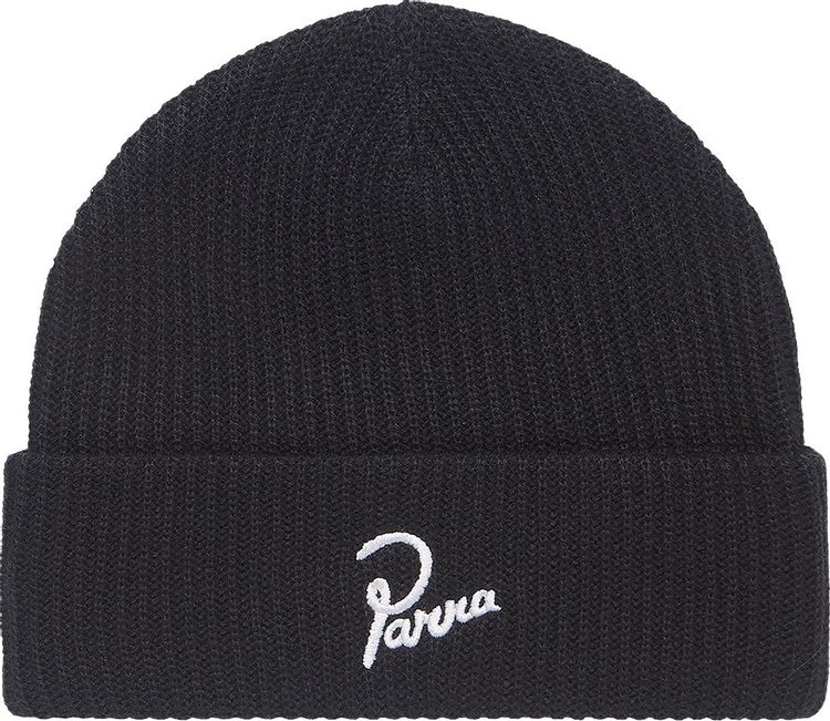 Parra Signature Beanie Navy Blue