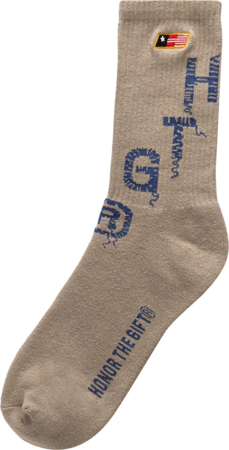 Honor The Gift Weathered Sock 'Coyote'