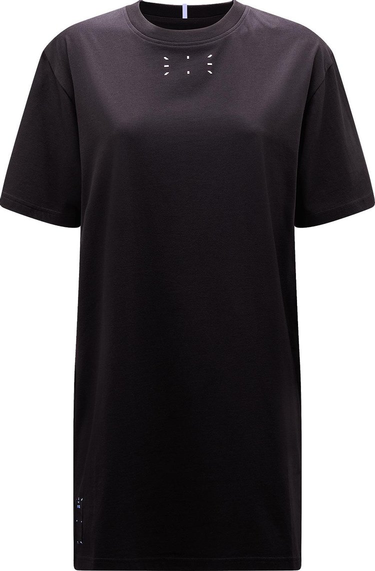 MCQ T-Shirt Dress 'Darkest Black'