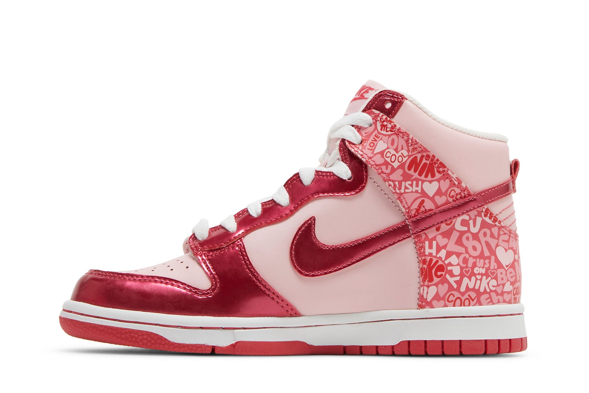 希少❗️バレンタインモデル NIKE WMNS DUNK HIGH VALENTINE'S DAY 318676-611 Nike Dunk High 'Valentines Day' Women's Sneakers 318676-611 UK7