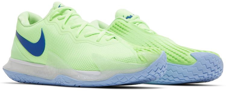 NikeCourt Zoom Vapor Cage 4 Rafa Lime Glow Hyper Blue