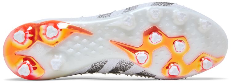 Adidas Predator Freak AG Demonskin   White Solar Red