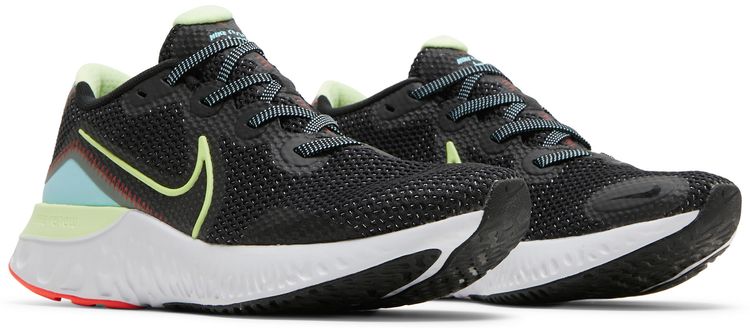 Nike Wmns Renew Run Black Volt Glacier Ice