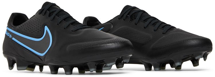 Nike Tiempo Legend 9 Pro FG Black Blue Hero