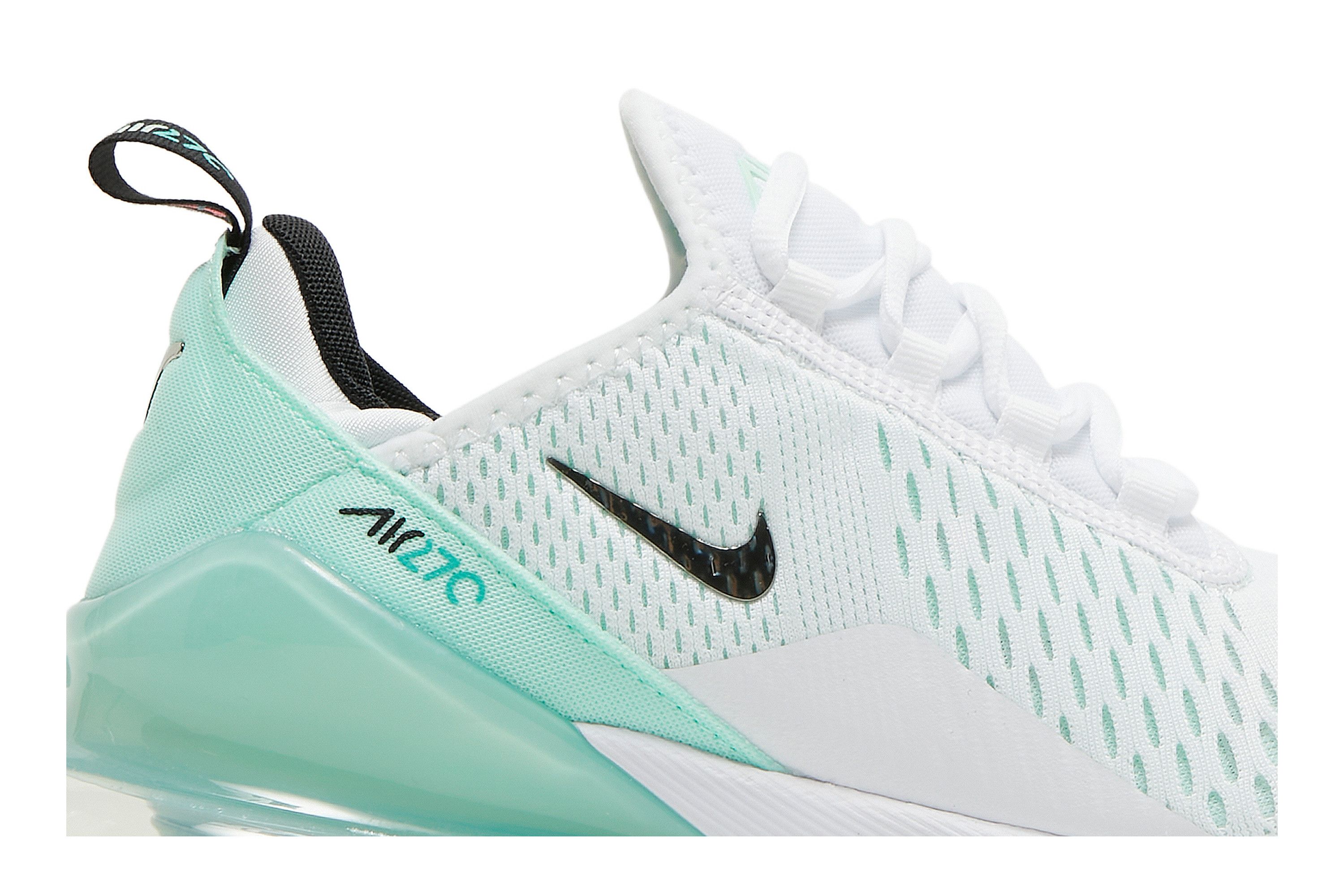 Size 5.0 Wmns Air Max 270 White Mint Foam