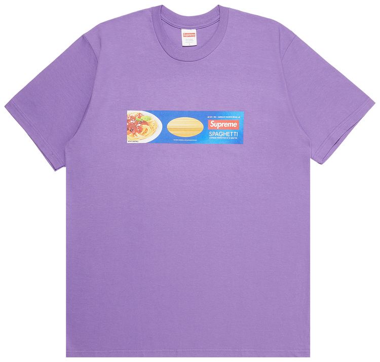 Supreme Spaghetti Tee Purple