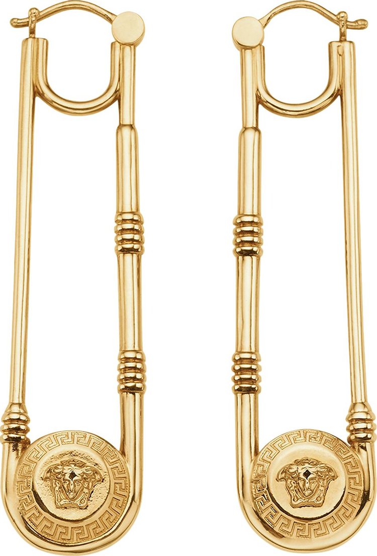 Tutor fluctueren Ongeëvenaard Versace Earrings 'Versace Gold' | GOAT