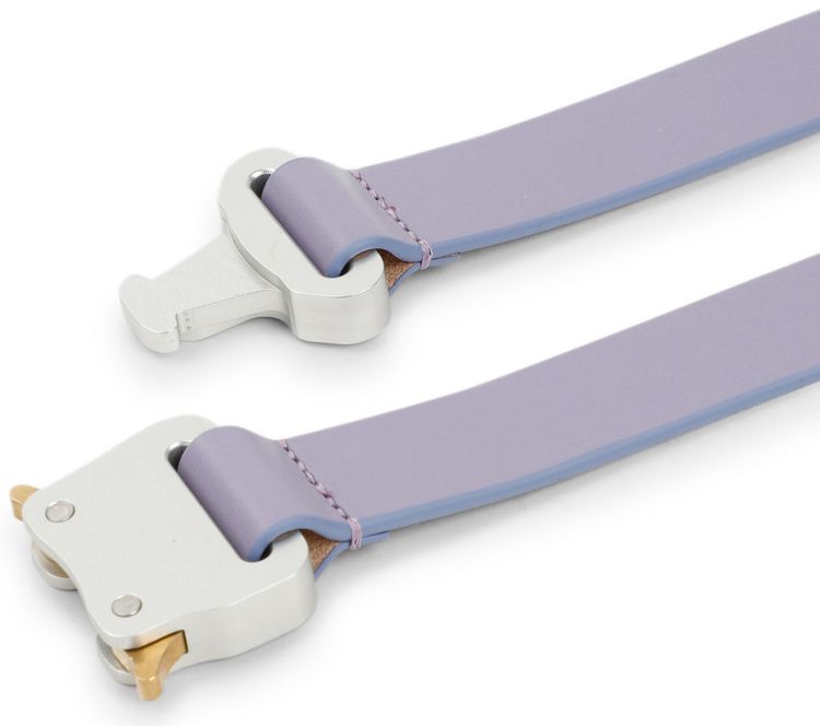 1017 ALYX 9SM Leather Buckle Belt Lilac