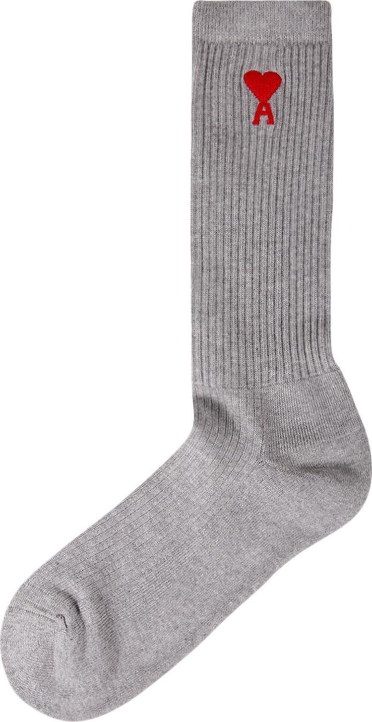 Ami Three Pack Socks Off WhiteGreyBlack