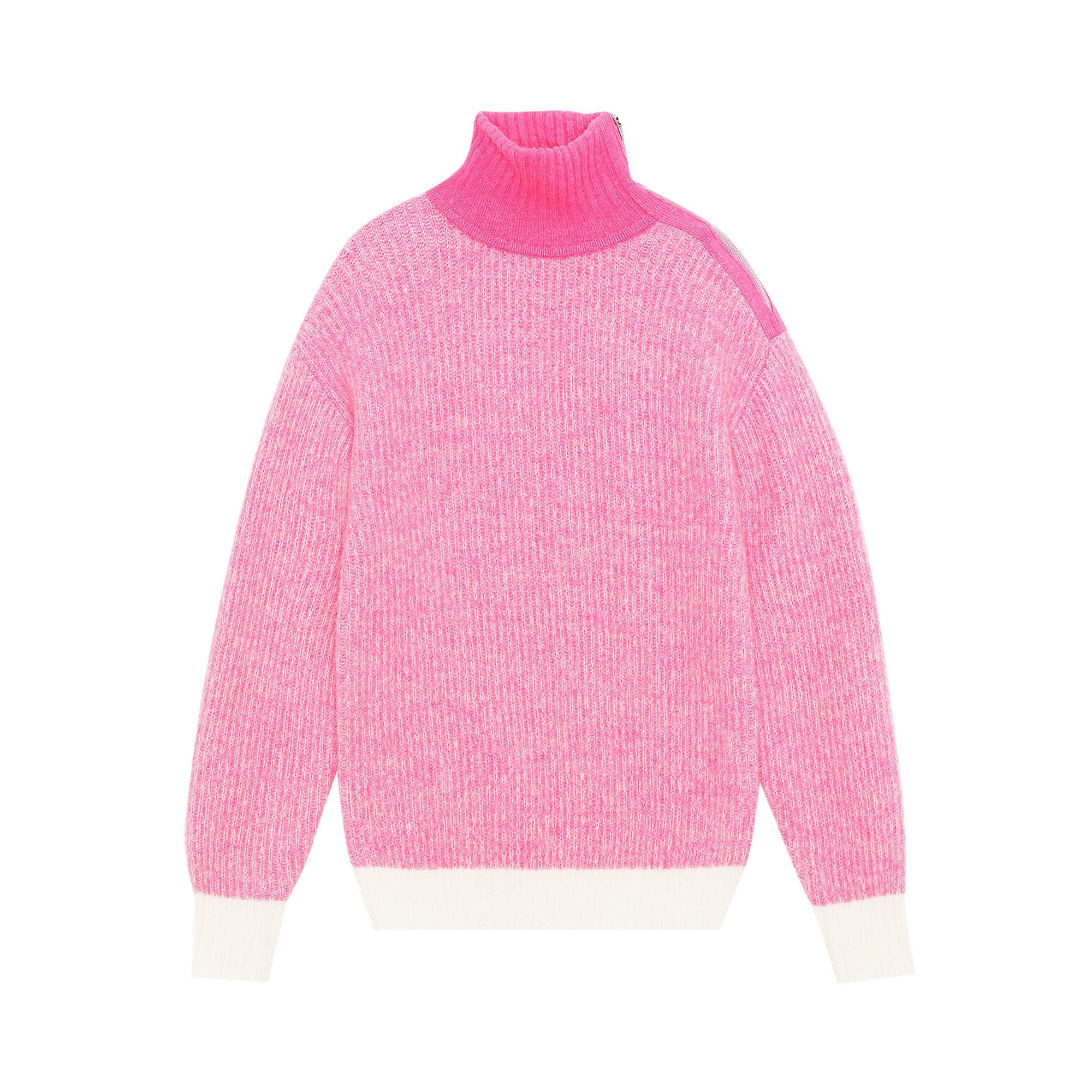 Ganni soft on sale wool knit hoodie