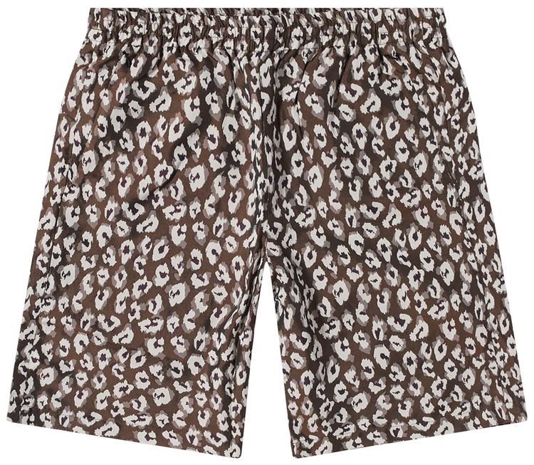 Needles Basketball Short Leopard