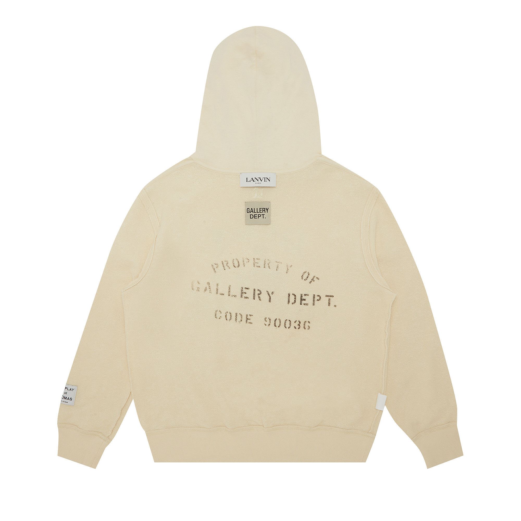 GALLERY DEPT.×LANVIN コラボ パーカー RM-HOG003-J069-P22-S1 GALLERY DEPT.×LANVIN コラボ パーカー RM-HOG003-J069-P22-S1