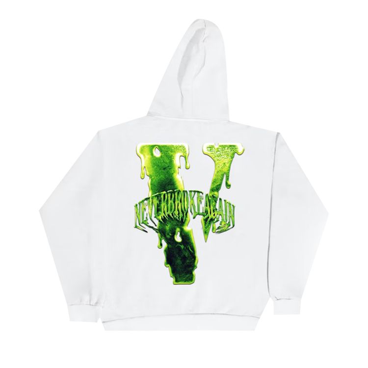 Vlone x NBA Youngboy Slime Hoodie White