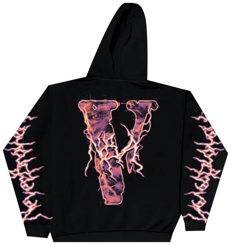 Vlone x NBA Youngboy Eyes Hoodie Black