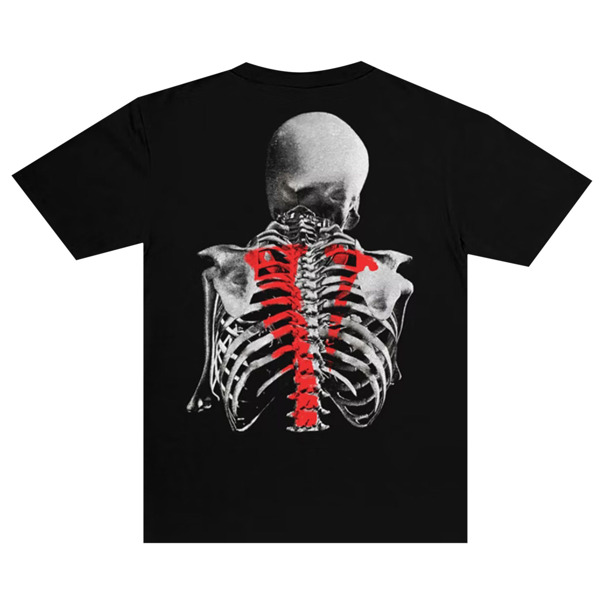 Buy Vlone x NBA Youngboy Bones T-Shirt 'Black' - 1020