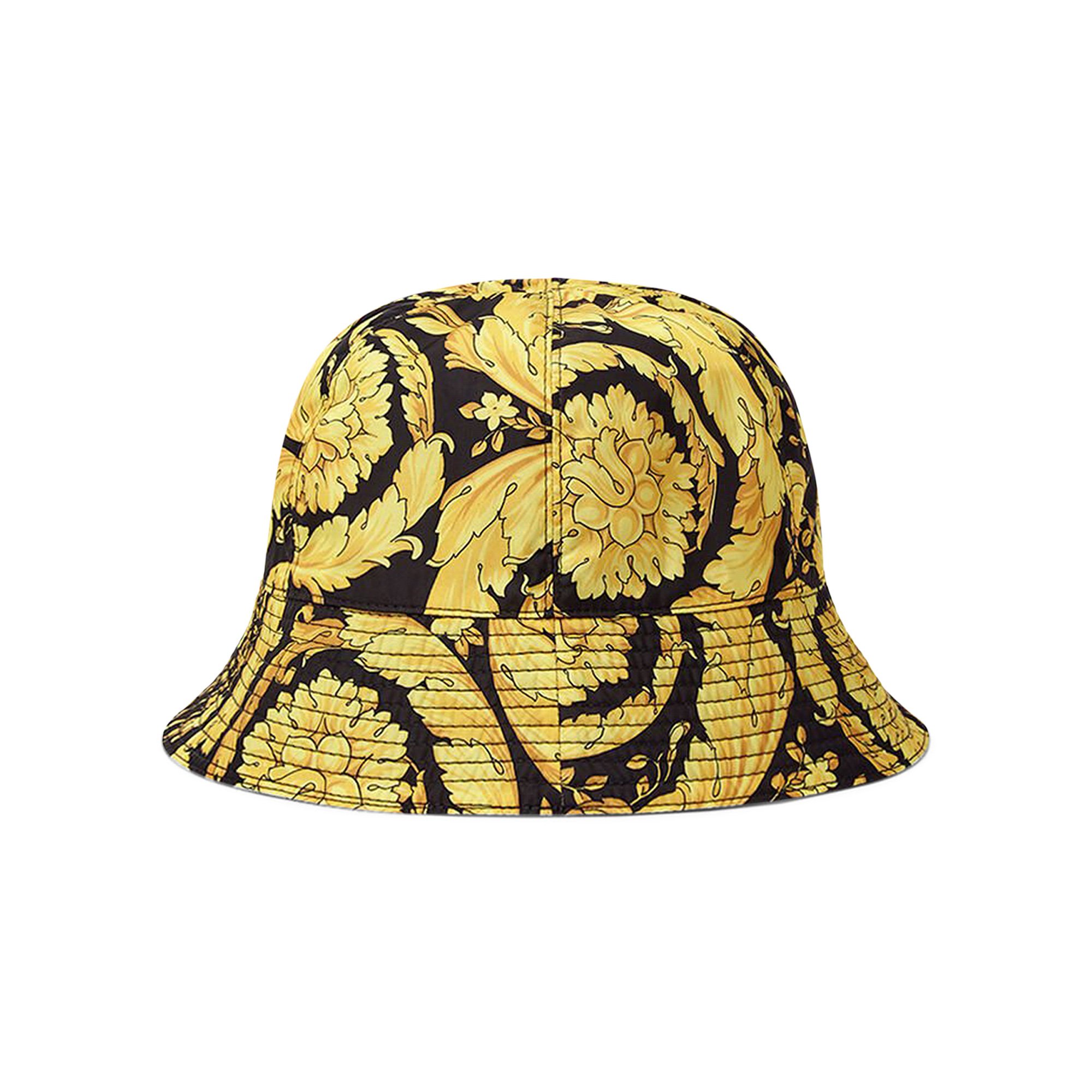 Buy Versace Barocco Bucket Hat 'Gold/Black' - 1001591 1A02963