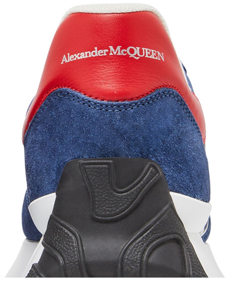 Alexander McQueen Wmns Sprint Runner Blue Silver