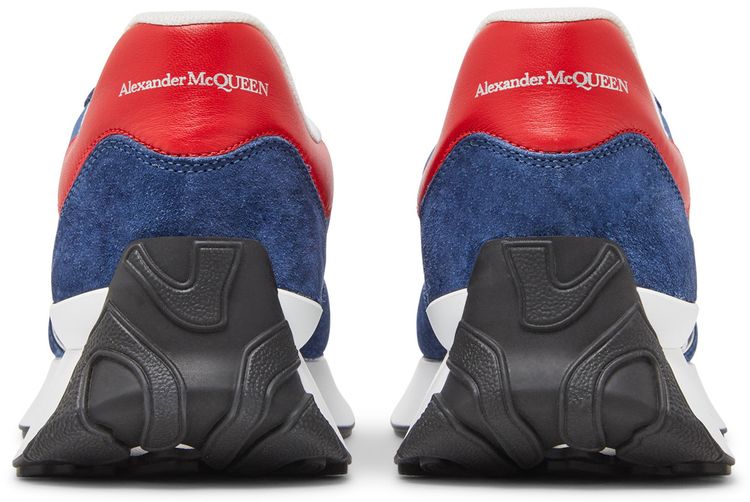 Alexander McQueen Wmns Sprint Runner Blue Silver