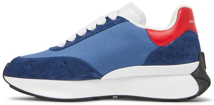 Alexander McQueen Wmns Sprint Runner Blue Silver