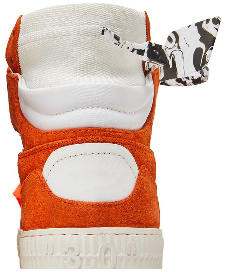 Off White Off Court 30 High White Orange