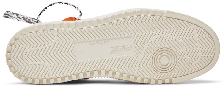 Off White Off Court 30 High White Orange