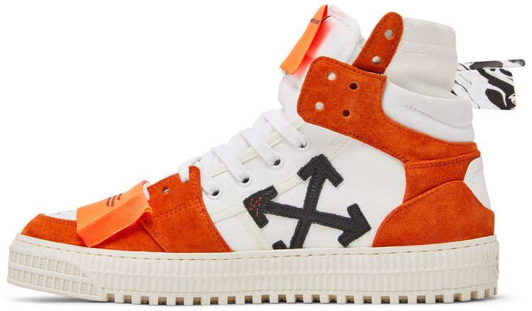 Off White Off Court 30 High White Orange