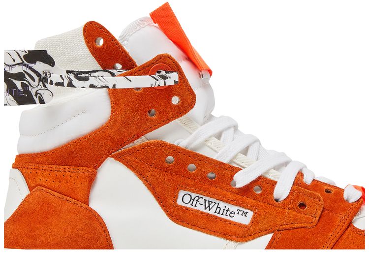 Off White Off Court 30 High White Orange