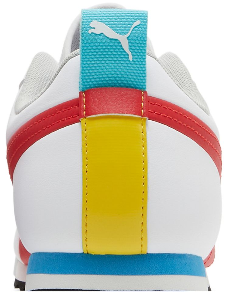 Puma Roma Game White High Risk Red