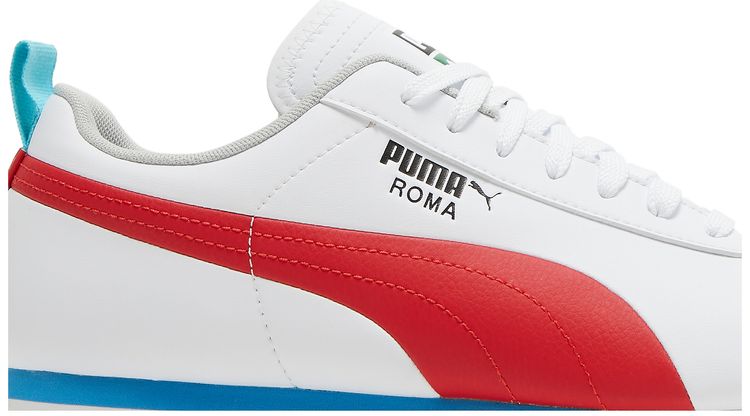 Puma Roma Game White High Risk Red