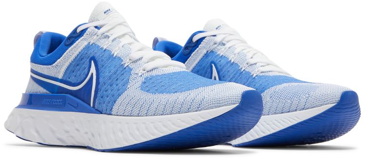 Nike React Infinity Run Flyknit 2 White Hyper Royal