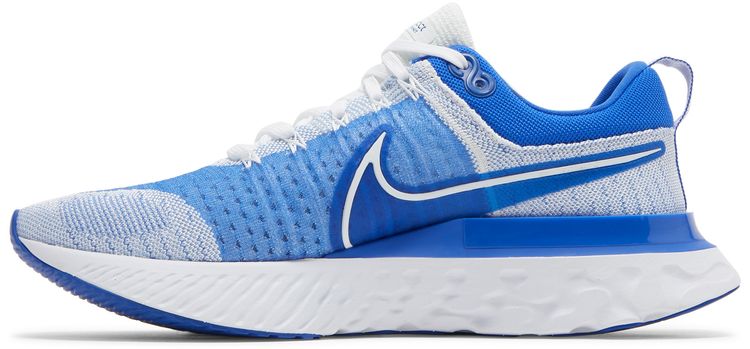Nike React Infinity Run Flyknit 2 White Hyper Royal
