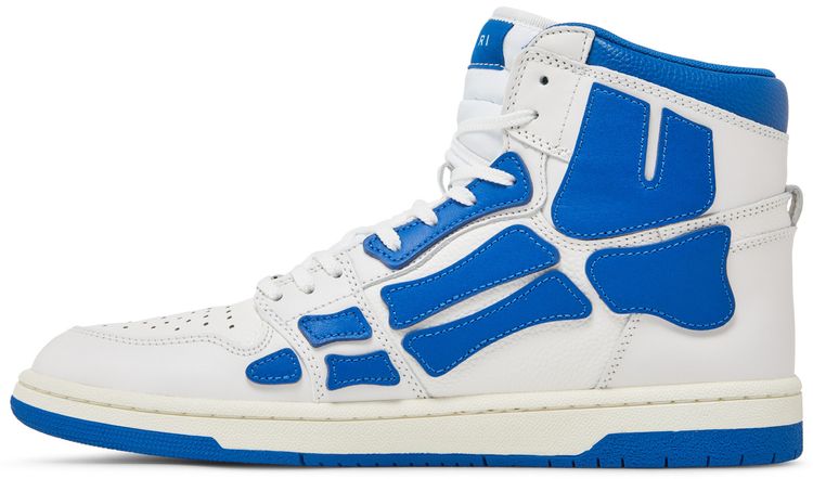 Amiri Skel Top High White Blue