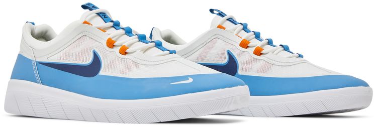 Nyjah Free 2 SB White Dutch Blue
