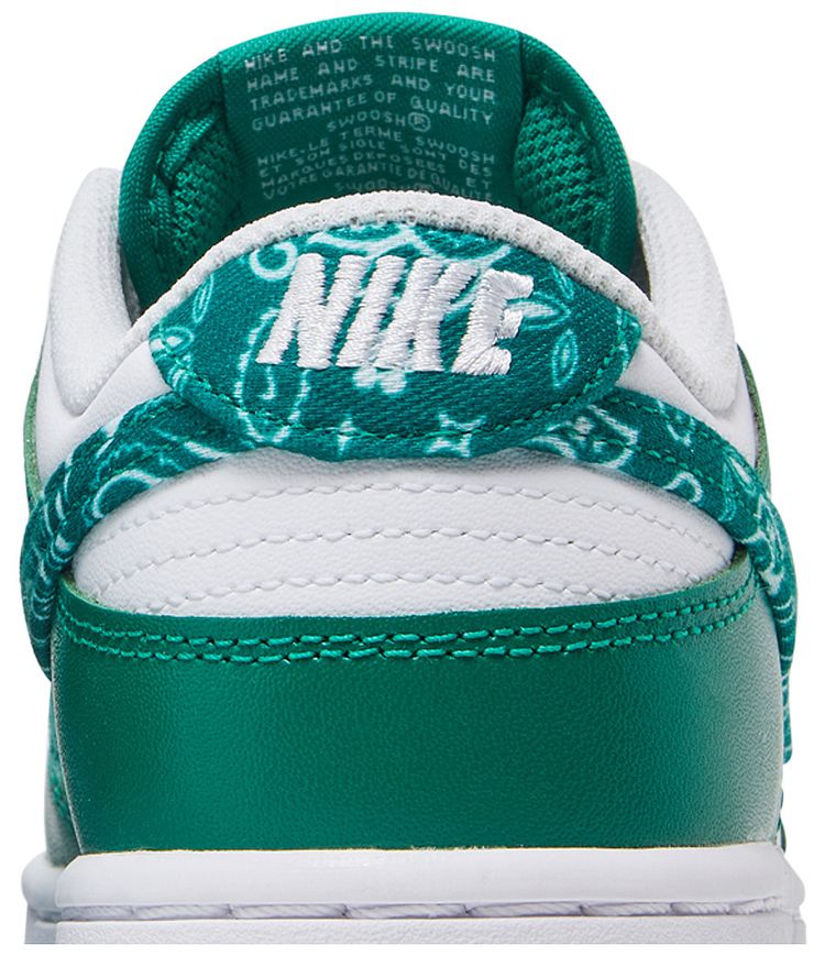Wmns Dunk Low Green Paisley