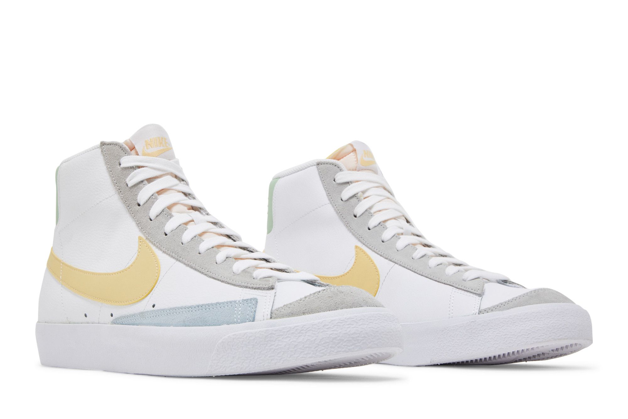 公式正規品!★BLAZER MID 77 VINTAGE WHITE YELLOW nike-blazer-mid-77-vintage-