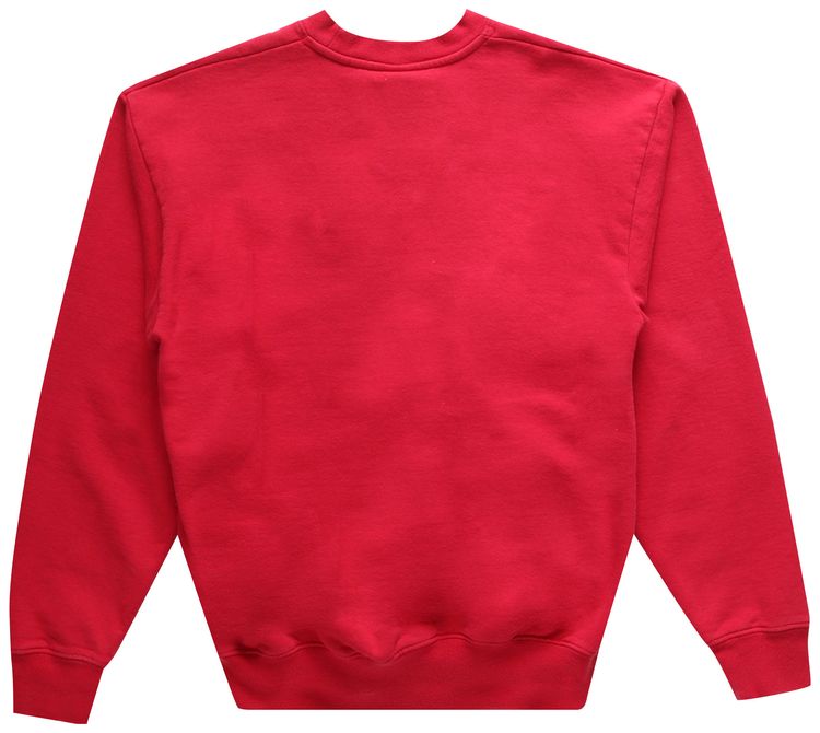 Sporty  Rich Monaco Crewneck FramboiseWhite