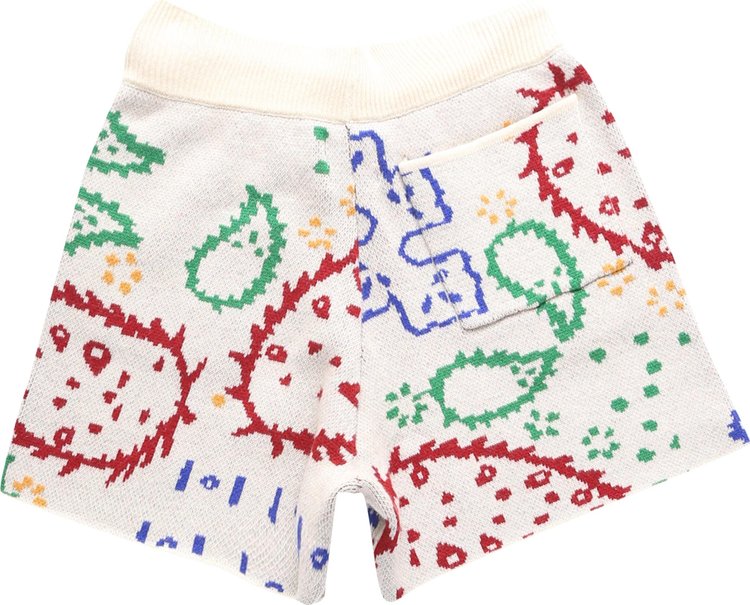 Rhude Bandana Short CremeMulticolor