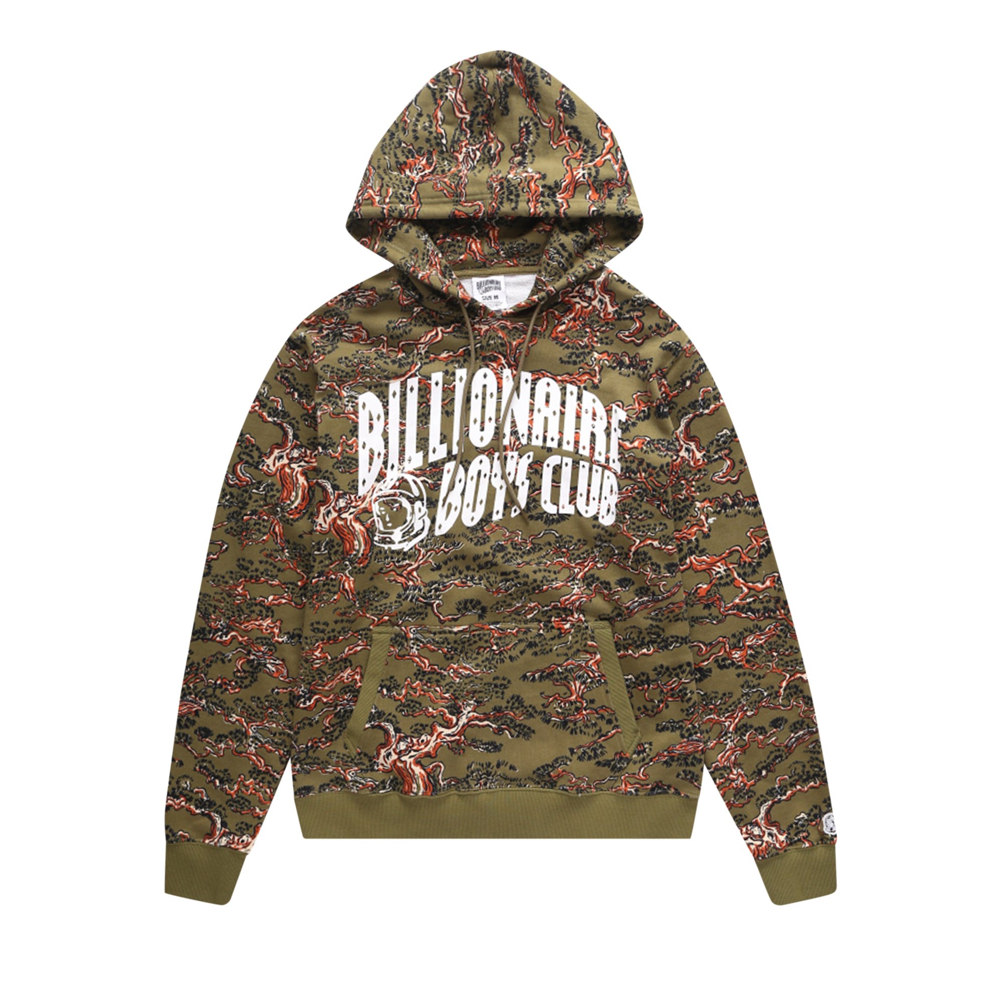 Billionaire Boys Club Camo Arch Hoodie 'Olive Drab'