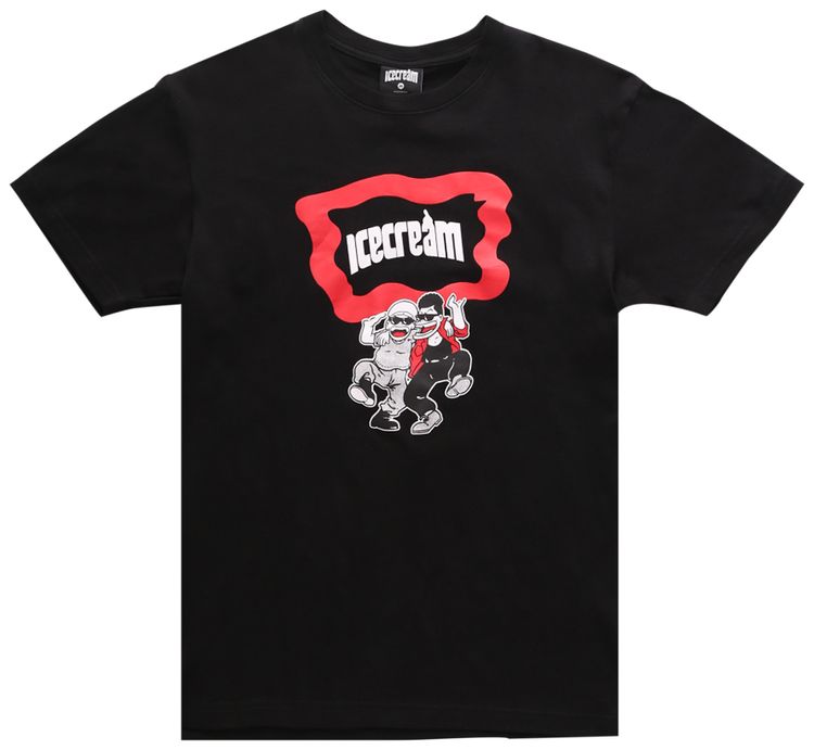 Buy Icecream Pals Short Sleeve Tee #39 Black #39 421 1201 BLAC GOAT UK