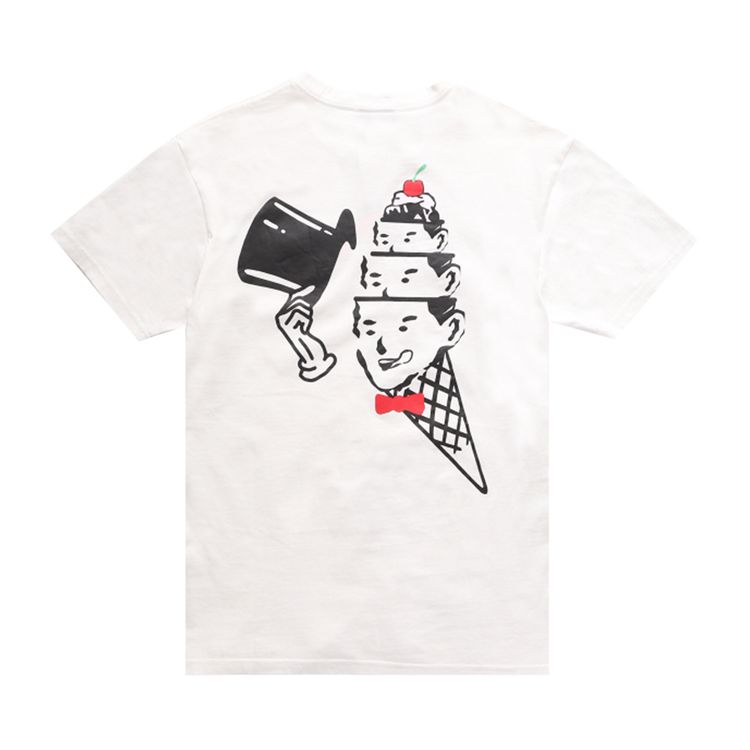 Icecream Tricks Short Sleeve Tee White