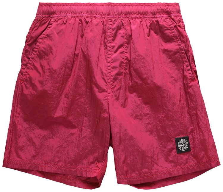 Stone Island Swimming Trunks Fuchsia