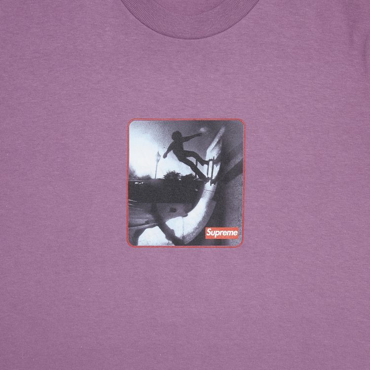 Supreme Shadow Tee Plum