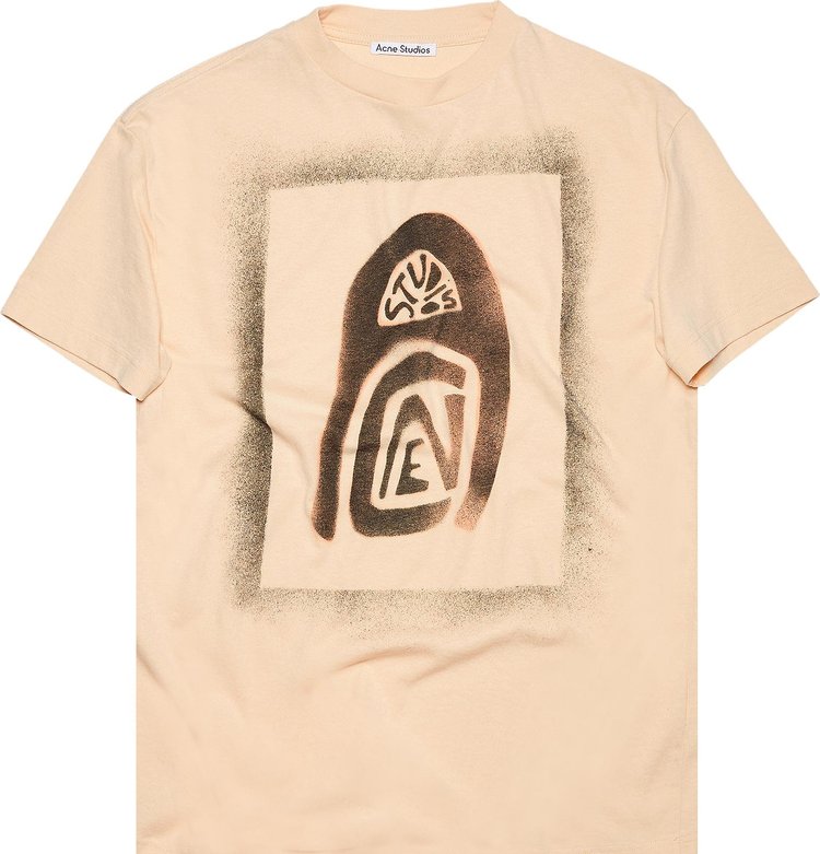Acne Studios Crewneck T-Shirt 'Oat Beige'