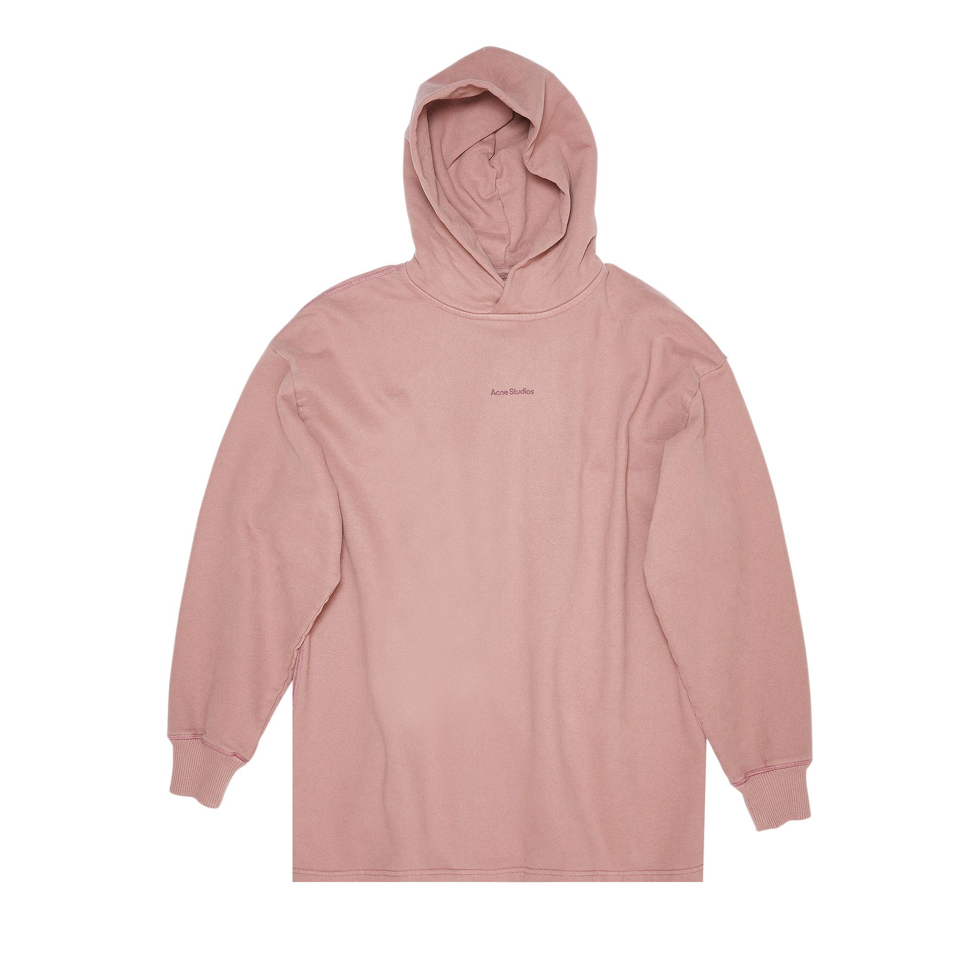 Acne studios pink best sale hoodie