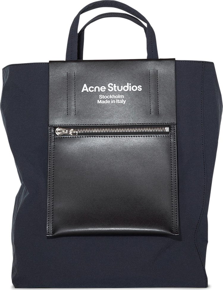 Acne Studios Papery Nylon Tote Bag 'Black'