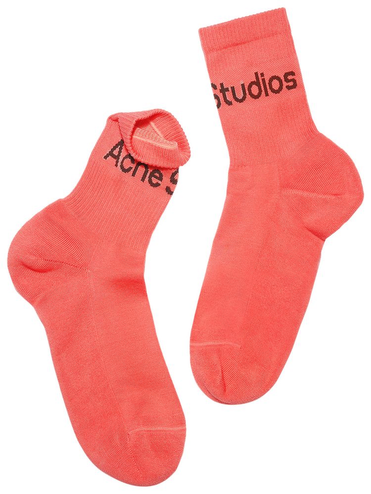 Acne Studios Ribbed Sock Blossom Pink