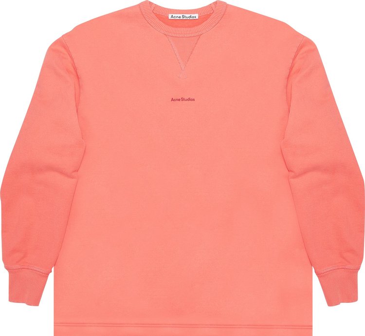 Acne Studios Crewneck Sweatshirt 'Salmon Pink'