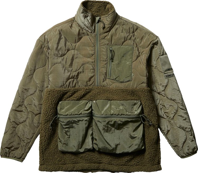 Liberaiders LR Quilted Anorak Jacket  'Olive'