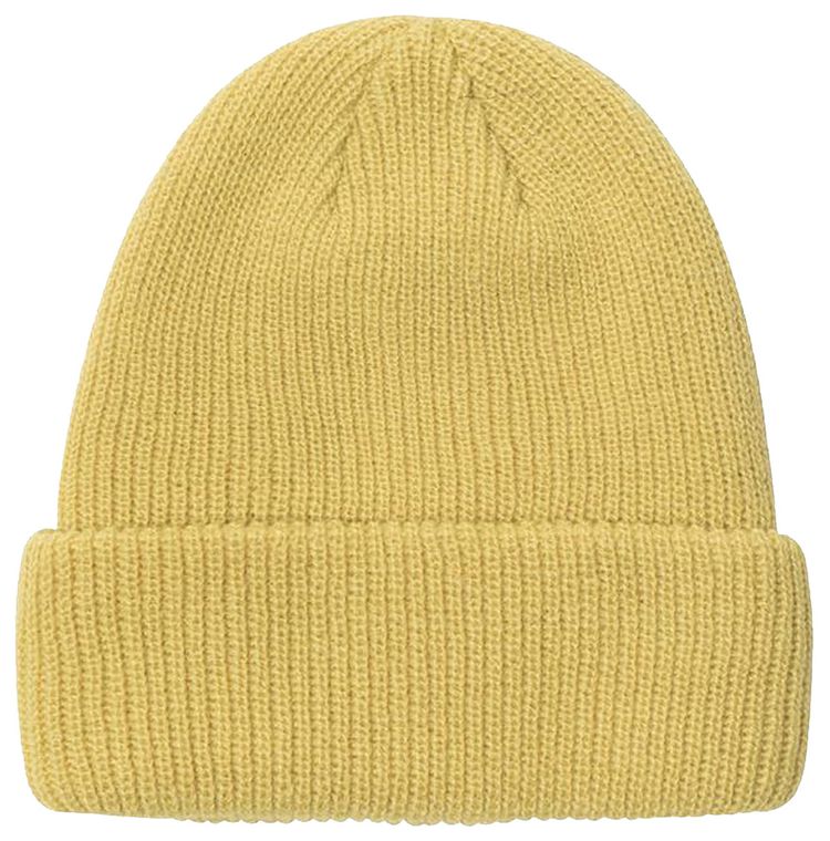 Stussy Stock Cuff Beanie Mustard